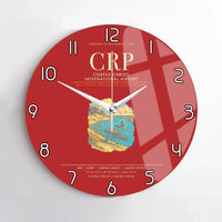 Thumbnail for Corpus Christi International Airport CRP Wall-Clock No-Frame - Red