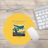 Thumbnail for VINTAGE G4396 - The Scarecrow Salute - Designed Mouse Pads design on yellow round