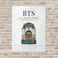 Thumbnail for M. R. Stefanik Airport BTS - Canvas No Frame - White