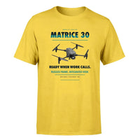 Thumbnail for DJI Matrice 30 design on yellow single side