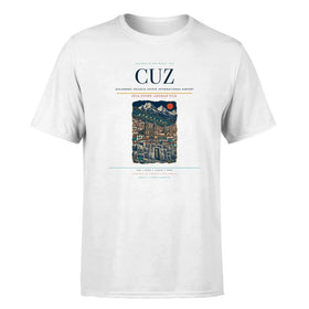 Single-Side Printing — Alejandro Velasco Astete International Airport (CUZ) Double-Side T-Shirt