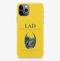 Thumbnail for Luanda Airport (LAD) design on yellow iPhone 16 Pro MagSafe case