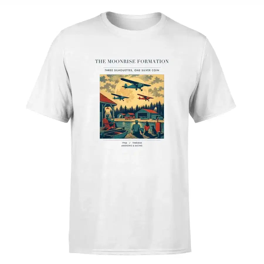 VINTAGE G4431 - The Moonrise Formation - Premium T-Shirt design on white premium t shirt