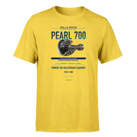 Thumbnail for Pearl 700 design on yellow single side