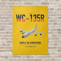 Thumbnail for WC-135R Constant Phoenix vertical canvas print - no frame - yellow background