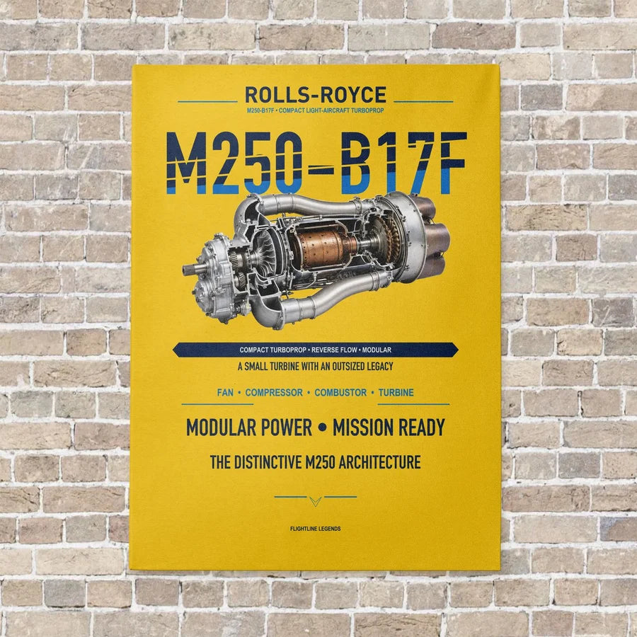 M250-B17F vertical canvas print - no frame - yellow background