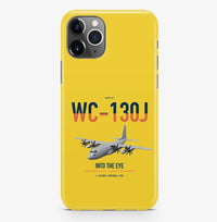 Thumbnail for WC-130J Hurricane Hunter design on yellow magsafe iphone case, for iPhone Pro Max