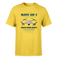 Thumbnail for DJI Mavic Air 2 design on yellow single side