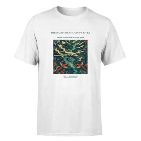Single-Side Printing — The Rainforest Canopy River Double-Side T-Shirt
