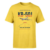 Thumbnail for KB-50J Superfortress design on yellow double-side t-shirt, single-side print