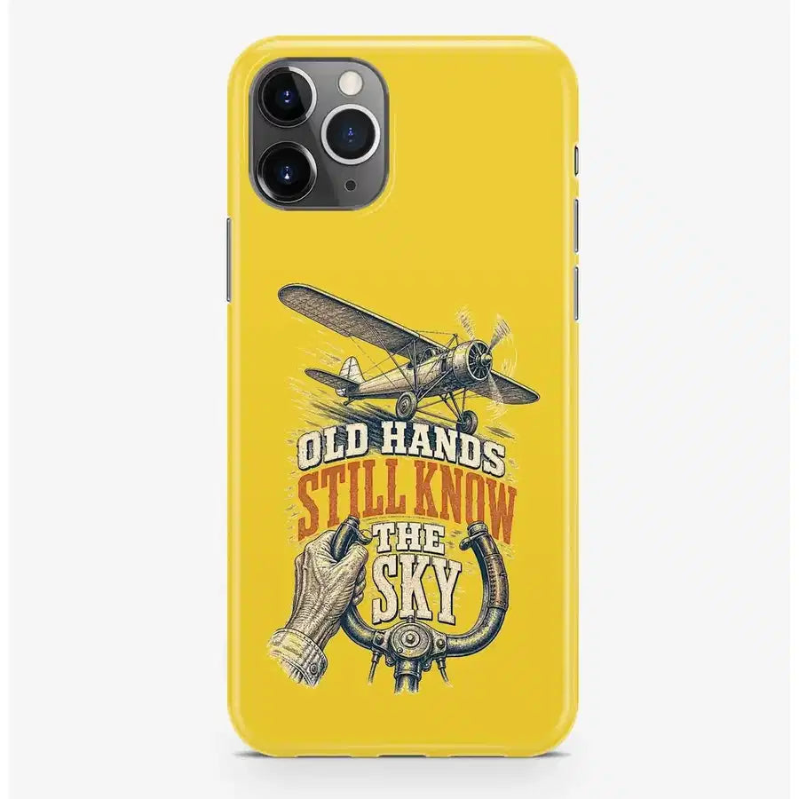 SIGNAL 632 - Old Hands Still Know The Sky - MagSafe iPhone Pro Max design on yellow magsafe iphone pro max