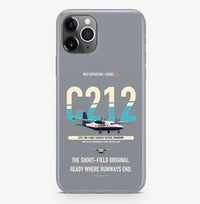 Thumbnail for CASA C-212-100 Aviocar Case ProMax design on gray iphone case promax