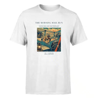 Thumbnail for VINTAGE G4146 - The Morning Mail Run - Premium T-Shirt design on white premium t shirt