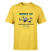 Thumbnail for DJI Matrice 30T design on yellow single side