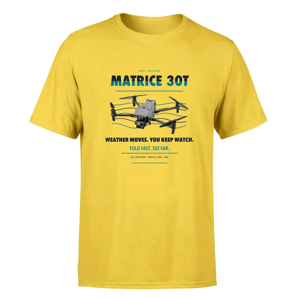 DJI Matrice 30T design on yellow single side