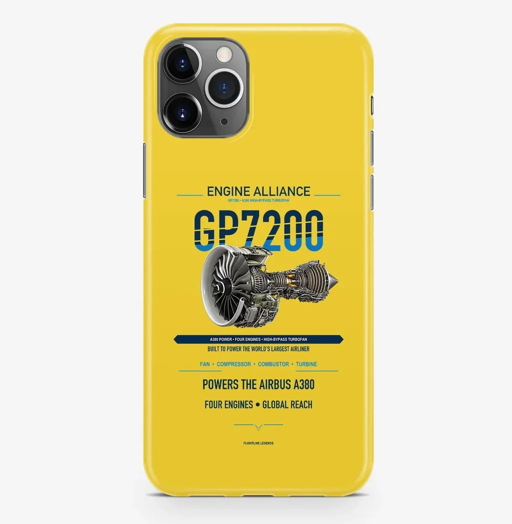 GP7200 Case ProMax design on yellow iphone case promax