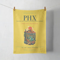 Thumbnail for Phoenix Sky Harbor International Airport (PHX) design on yellow towel