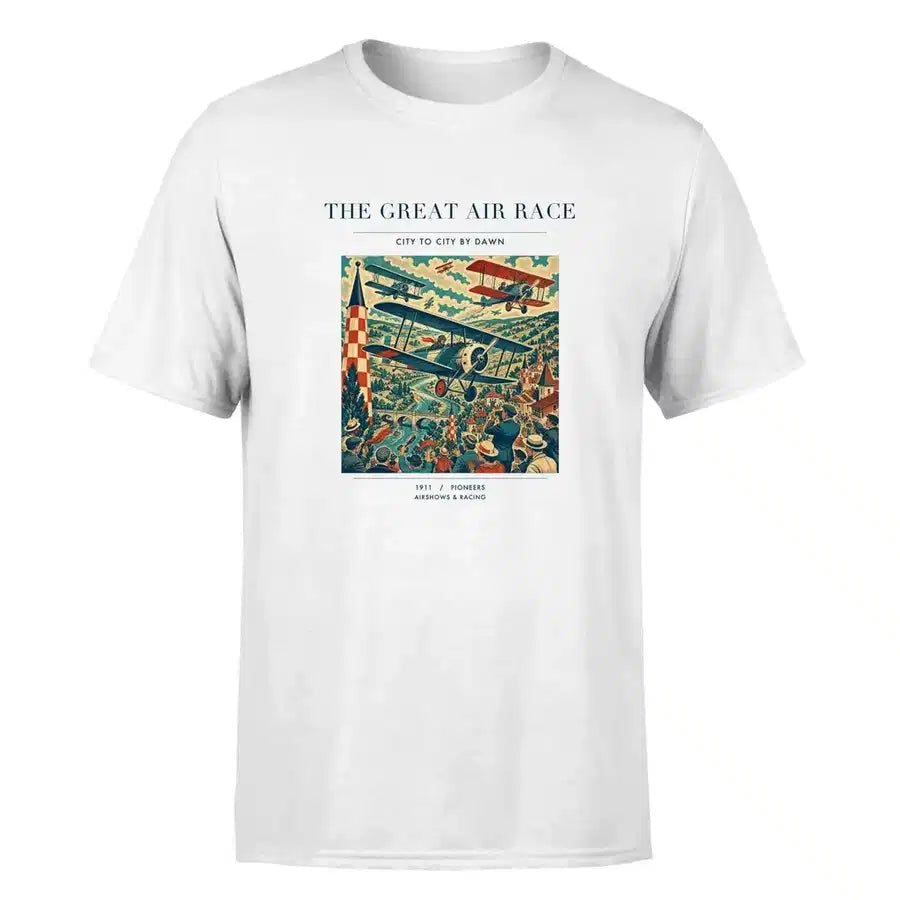 VINTAGE G4003 - The Great Air Race - Premium T-Shirt design on white premium t shirt