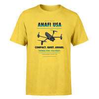 Thumbnail for Parrot ANAFI USA design on yellow single side