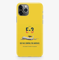 Thumbnail for E-3 Sentry AWACS design on yellow magsafe iphone case, for iPhone Pro Max