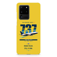 Thumbnail for Boeing 737-200 design on samsung case - yellow