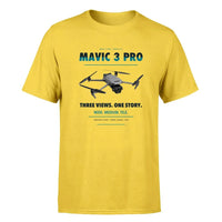 Thumbnail for DJI Mavic 3 Pro design on yellow single side