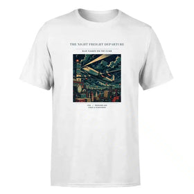 Single-Side Printing — The Night Freight Departure Double-Side T-Shirt