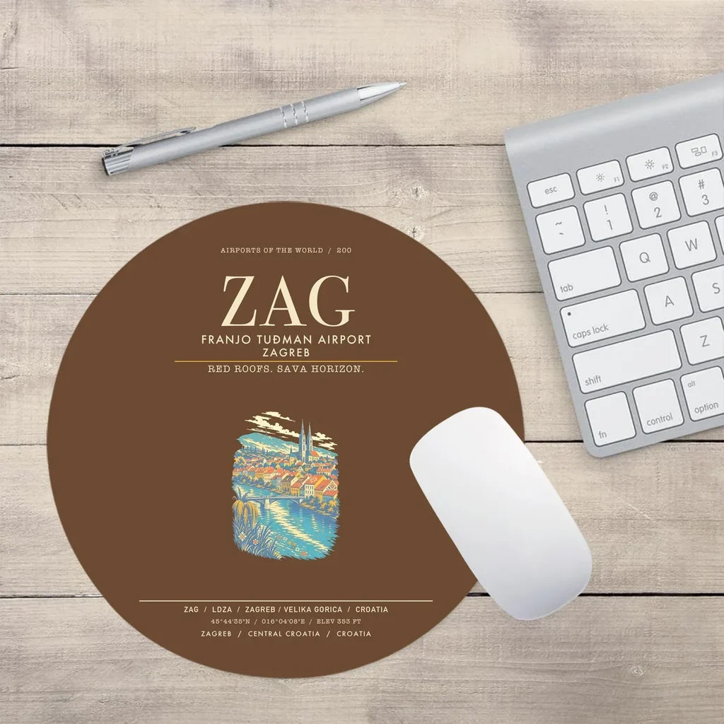 Franjo Tuman Airport Zagreb ZAG - Brown