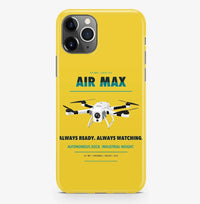 Thumbnail for Percepto Air Max Case ProMax design on yellow iphone case promax