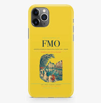 Thumbnail for Greven Airport (FMO) design on yellow iPhone 16 Pro MagSafe case