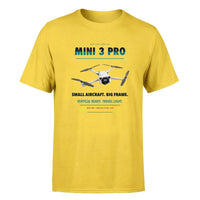Thumbnail for DJI Mini 3 Pro design on yellow single side