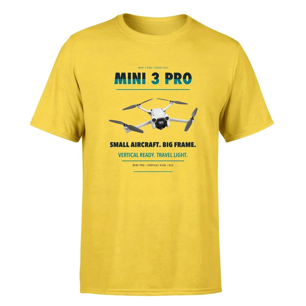 DJI Mini 3 Pro design on yellow single side