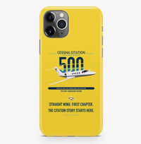 Thumbnail for Cessna Citation 500 - Citation I design on yellow magsafe iphone case, for iPhone Pro Max