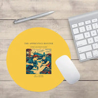 Thumbnail for VINTAGE G4530 - The Apprentice Riveter - Designed Mouse Pads design on yellow round