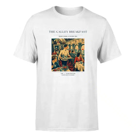 Single-Side Printing — The Galley Breakfast Double-Side T-Shirt