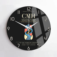 Thumbnail for John Glenn Columbus International Airport CMH Wall-Clock No-Frame - Black
