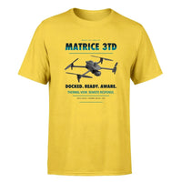 Thumbnail for DJI Matrice 3TD design on yellow single side