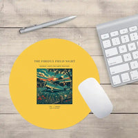 Thumbnail for VINTAGE G4400 - The Firefly Field Night - Designed Mouse Pads design on yellow round