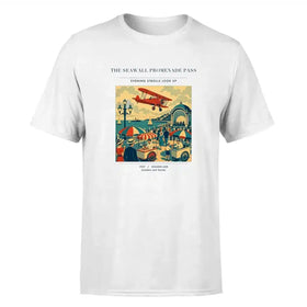 Single-Side Printing — The Seawall Promenade Pass Double-Side T-Shirt