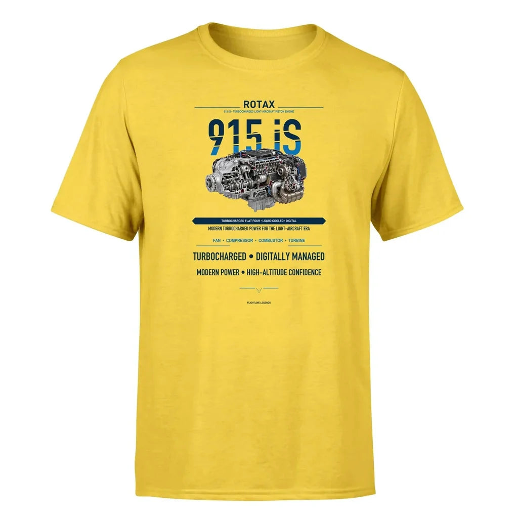 915 iS design on yellow single side