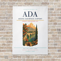 Thumbnail for Adana Sakirpasa Airport ADA - Canvas No Frame - White