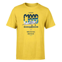 Thumbnail for Cessna A188B AgTruck design on yellow t-shirt, single-side print