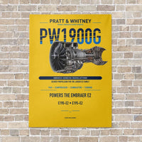 Thumbnail for PW1900G vertical canvas print - no frame - yellow background