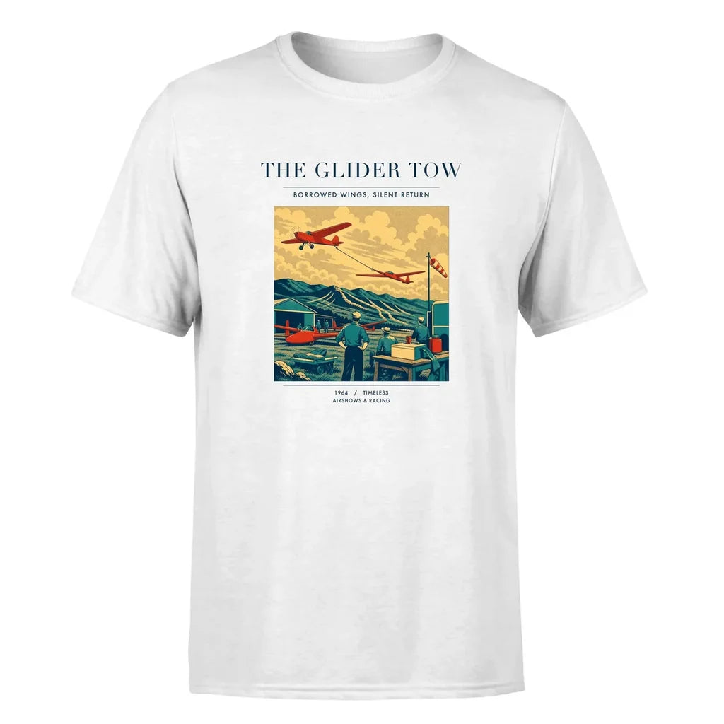 VINTAGE G4249 - The Glider Tow - Premium T-Shirt design on white premium t shirt