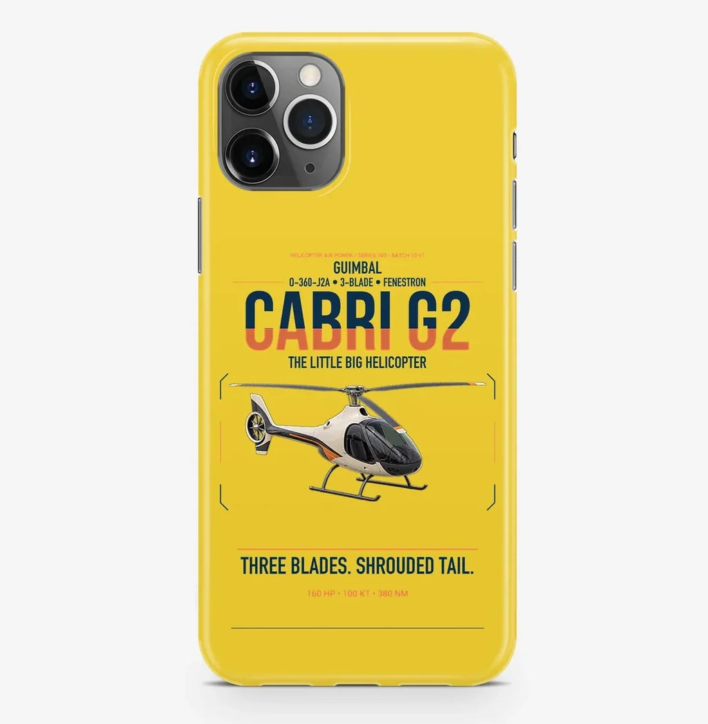 Guimbal Cabri G2 design on yellow magsafe iphone case, for iPhone Pro Max