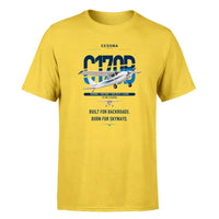 Thumbnail for Cessna 170B design on yellow t-shirt, single-side print