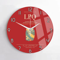 Thumbnail for Luang Prabang International Airport LPQ Wall-Clock No-Frame - Red