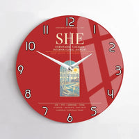 Thumbnail for Shenyang Taoxian International Airport SHE Wall-Clock No-Frame - Red