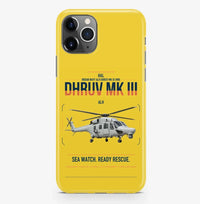 Thumbnail for HAL ALH Dhruv Mk III design on yellow magsafe iphone case, for iPhone Pro Max