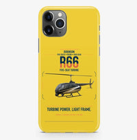 Thumbnail for Robinson R66 design on yellow magsafe iphone case, for iPhone Pro Max